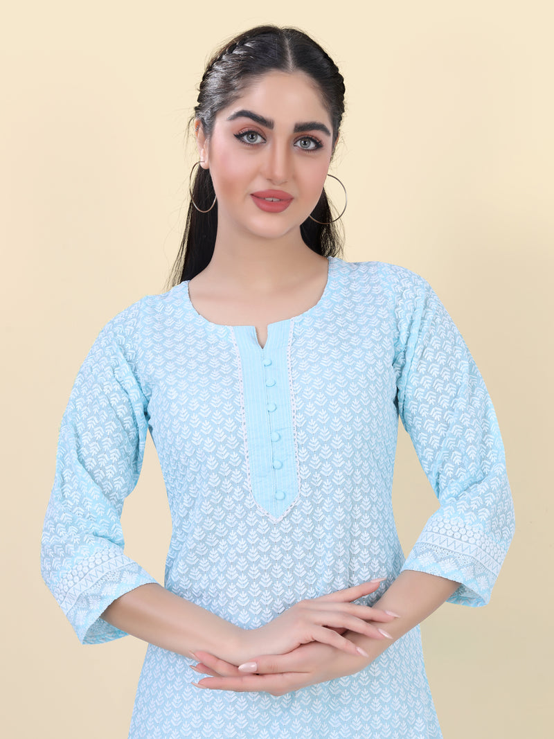 Buy online White Cotton Kurta from Kurta Kurtis for Women by Hakoba for  ₹1399 at 0% off | 2024 Limeroad.com
